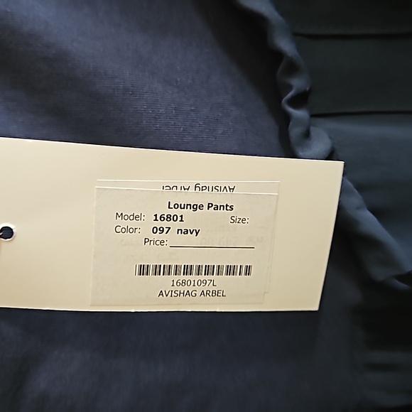NWT Avishag Arbel Navy Blue Large maternity pants - Picture 3 of 5